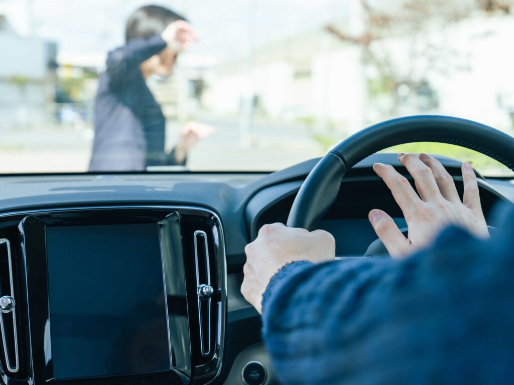 car and pedestrian accident